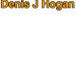 Hogan Denis J - Builders Australia