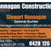 Hannagan Constructions - Builders Australia